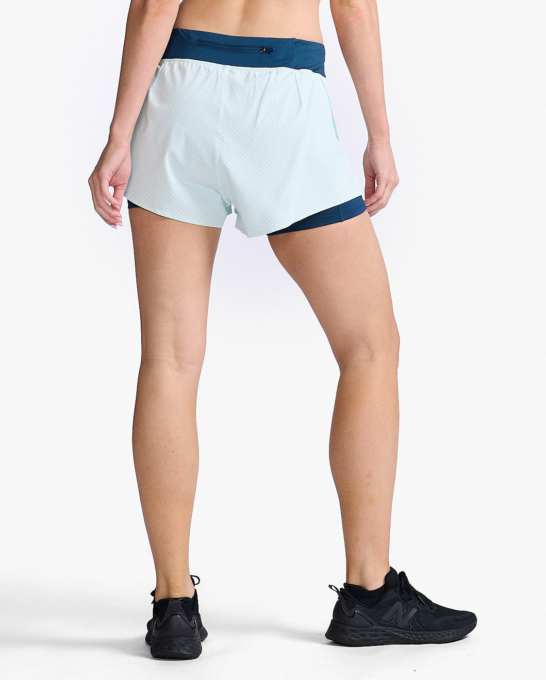 Short Running Femme 2XU Aero 2 in 1 4 Shorts